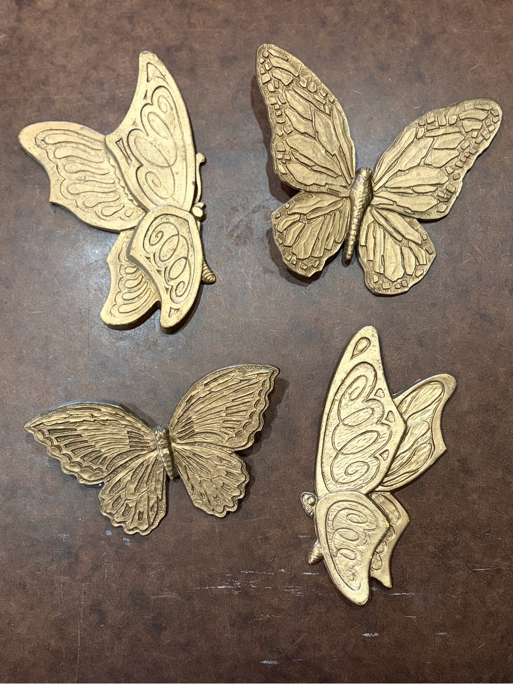 Vintage- 🦋 Butterfly Decor- ‘73 Homco & Universal Statuary Corp. of Chicago, IL